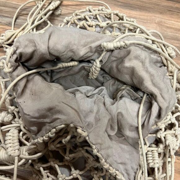 Monserat De Lucca macrame hobo style vacation/get-a-way  Monserat‎ de lucca purse